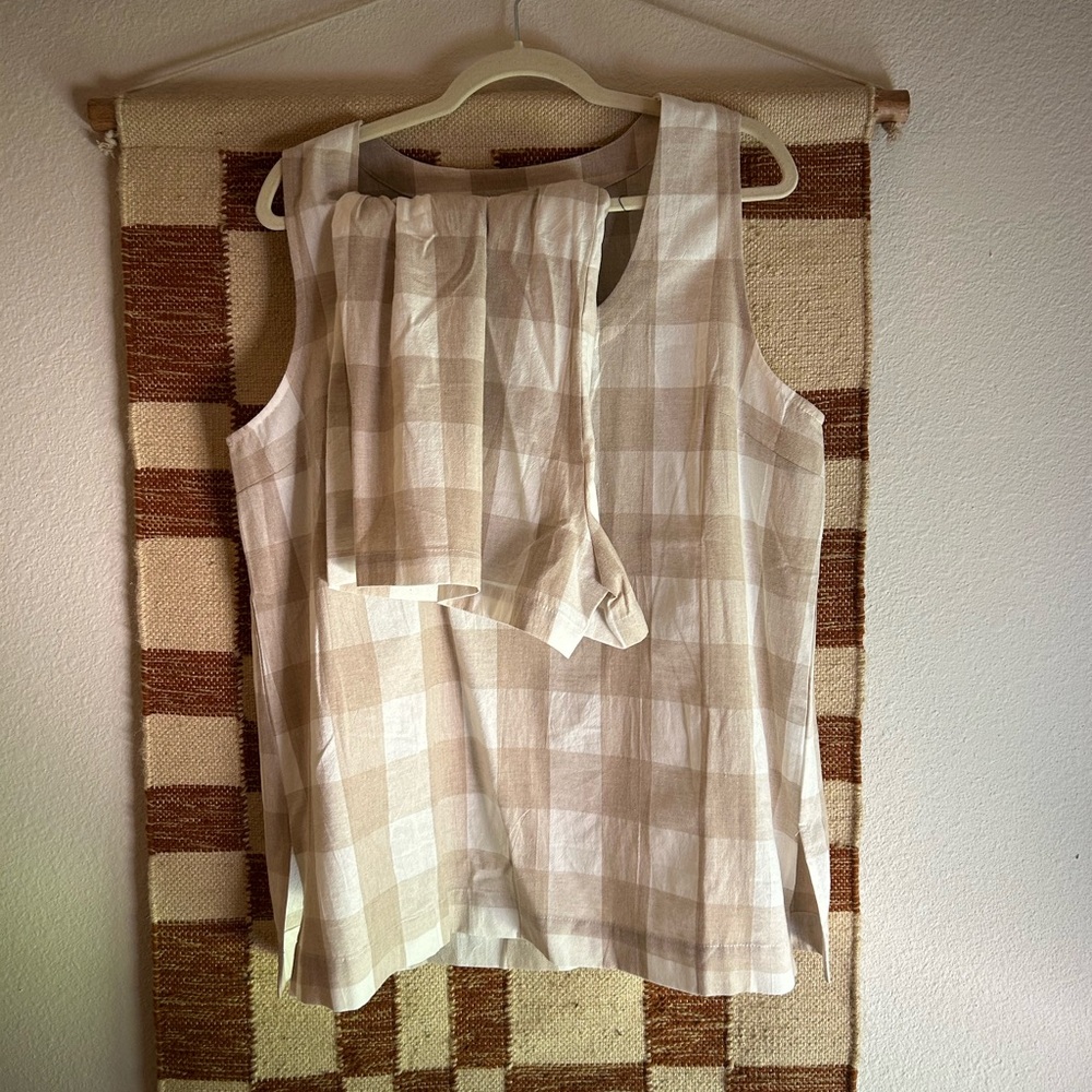 Gingham Matching Set - Picture 3 of 6
